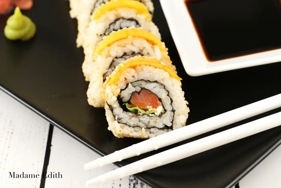 cos zóltego w sushi - Co jest zolte w sushi