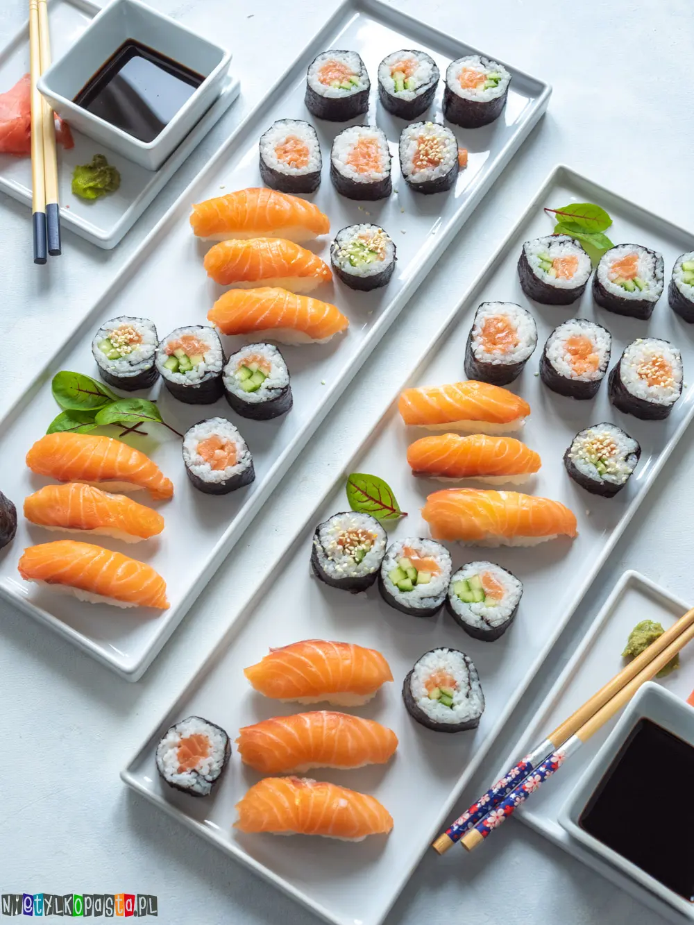 można użyć listownicy do sushi - Czy listownica mogą być wykorzystywane do produkcji sushi