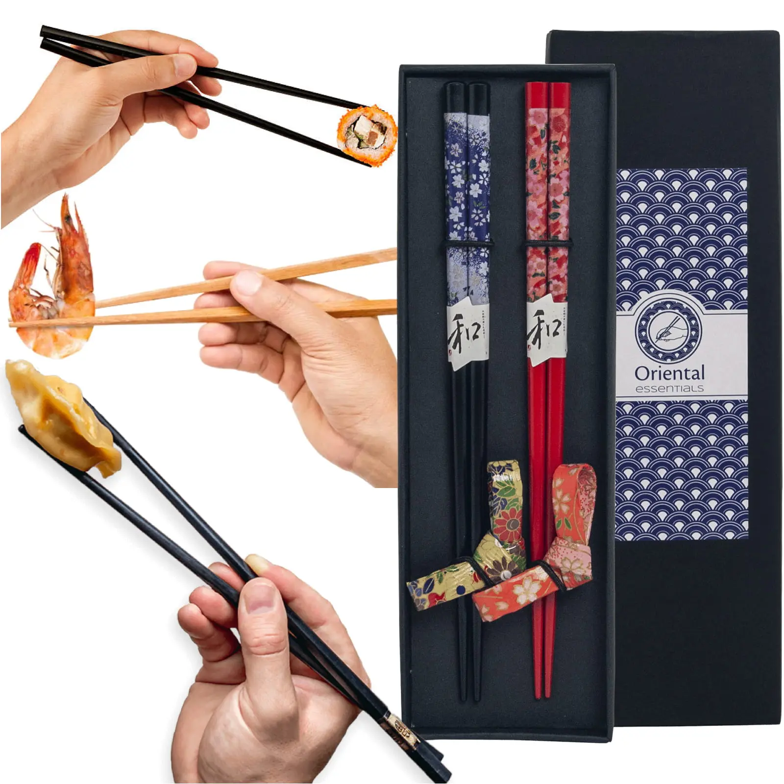 Kwait na pałeczkach sushi - Tradycyjne danie japońskie - Jak jesc pałeczkami Leworeczni kwait na pałeczkach sushi - Jak jesc pałeczkami Leworeczni