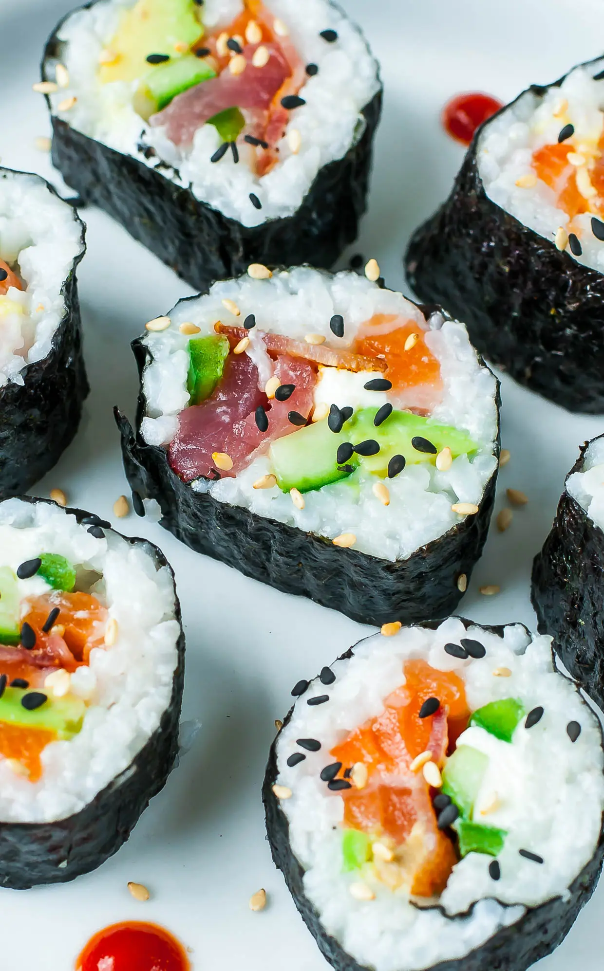 krosty sushi - Jak nabiał wpływa na cere