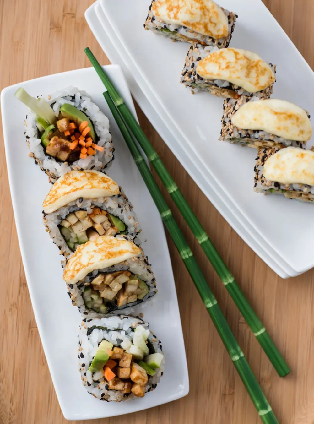 halloumi sushi - Z czego robi się ser halloumi