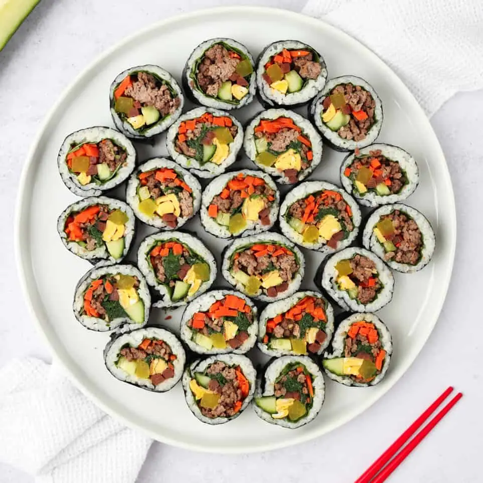 bulgogi edu sushi - Z czym jesc bulgogi